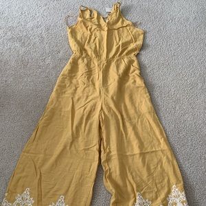 Yellow jumpsuit